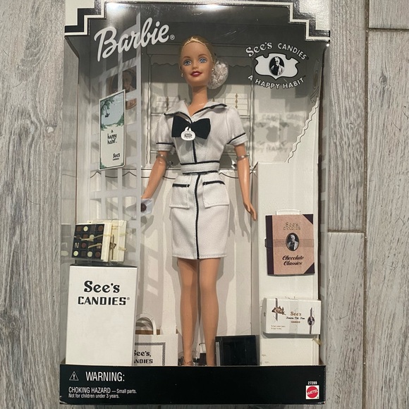 Barbie Other - NIB 1999 See's Candies Barbie Doll with accessories